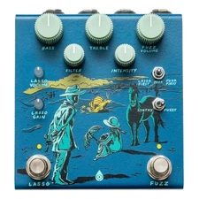 Old Blood Noise Endeavors Pardner Fuzz/Looper Effects Pedal, Blue