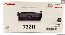 Image of Genuine Canon 732H Black Toner Cartridge (High Capacity) 6264B002 Sealed Box