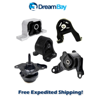 2003-2006 for Honda Element 2.4L 4WD Auto Engine & Trans Mount Set 5PCS