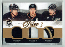 11-12 UD The Cup Trios  Corey Perry--Ryan Getzlaf--Bobby Ryan  /10  Patches