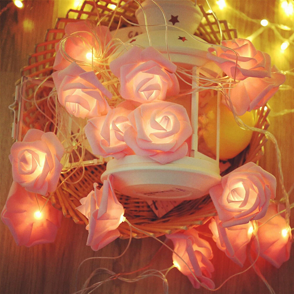 Rose christmas lights deals