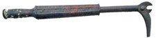 Antique 19th Century Smith & Hemenway Co, NYC, GIANT Nail Puller 1879 1881 7"rul