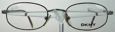 DKNY 6211 Brille Brillengestell Braun Grau Designerbrille Italy Classic NEU - Bild 1 von 3
