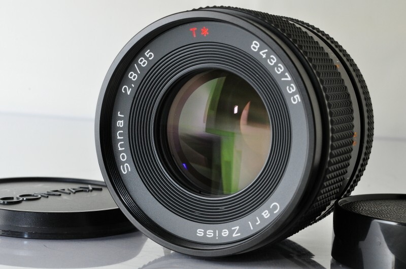 CONTAX 85mm F2.8 Carl zeiss コンタックス 機材紹介 CONTAX Carl Zeiss Sonnar T* 85mm F2.8 MMG （前編