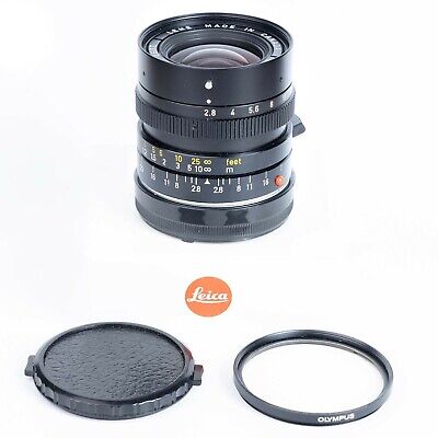 Leitz Leica Elmarit-M 28mm 2.8 V3 11804 E49 TIGER CLAW rare Leitz Leica Elmarit-M 28mm 2.8 V3 11804 E49 TIGER CLAW rare