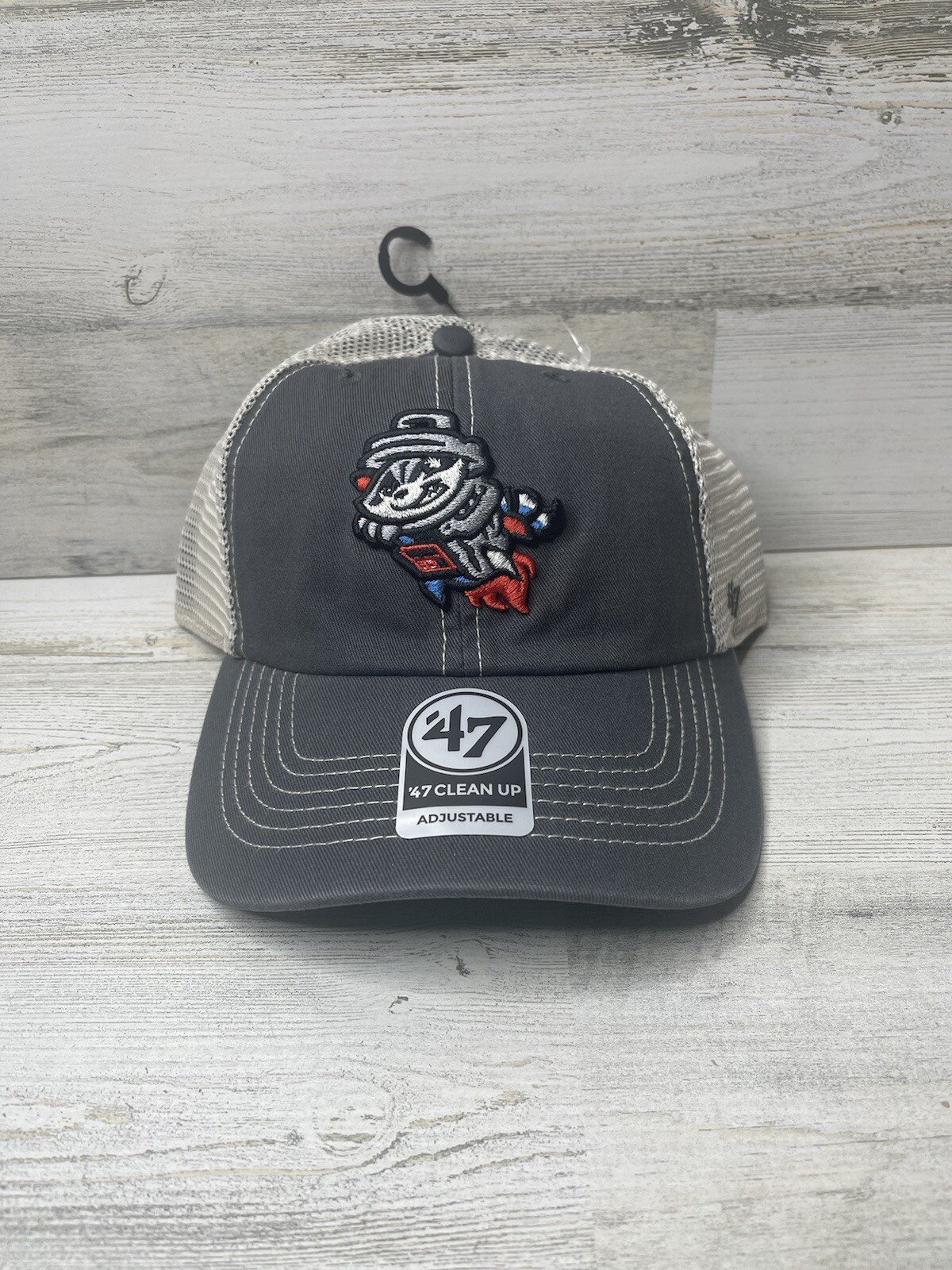Rocket City Trash Pandas MILB Minor League Baseball 47 Brand Trucker Adjustable