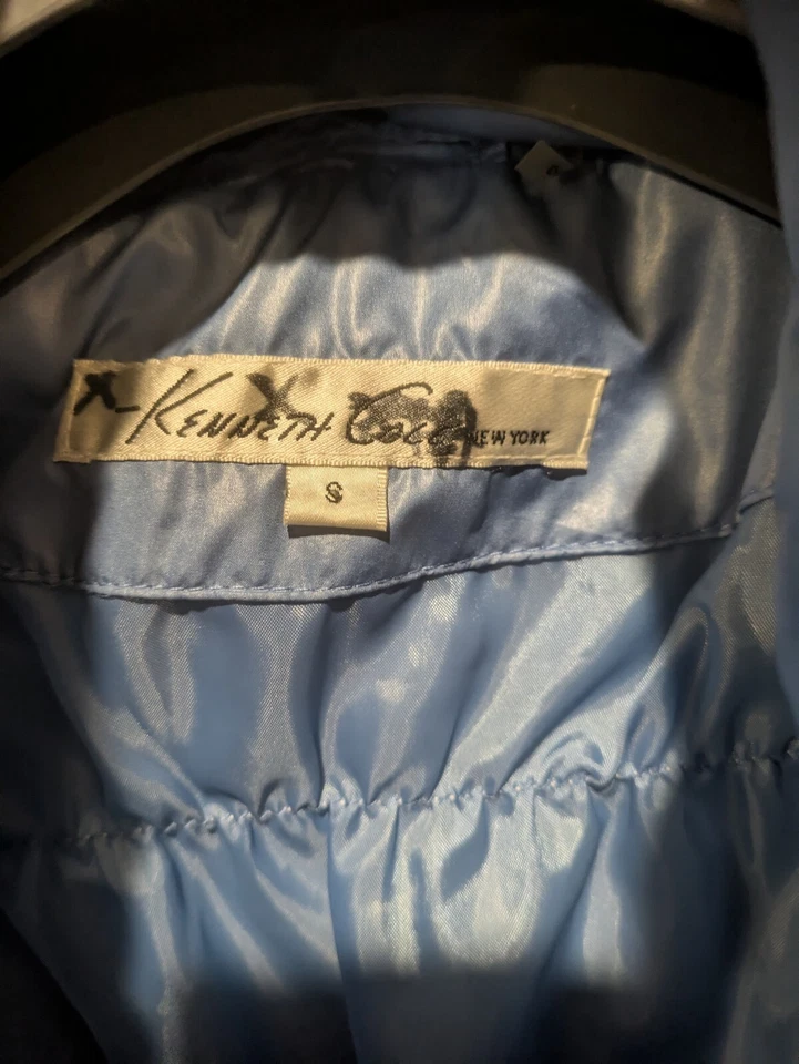 Kenneth Cole Reaction Womens Down Puffer Vest Jacket Full Zip  Small /X sm NWT - Image 4 of 4