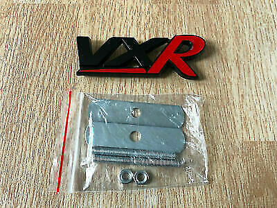 Metal VXR Logo Badge Emblem Black & Red for Vauxhall Opel Adam Astra Corsa Insig - Picture 4 of 4