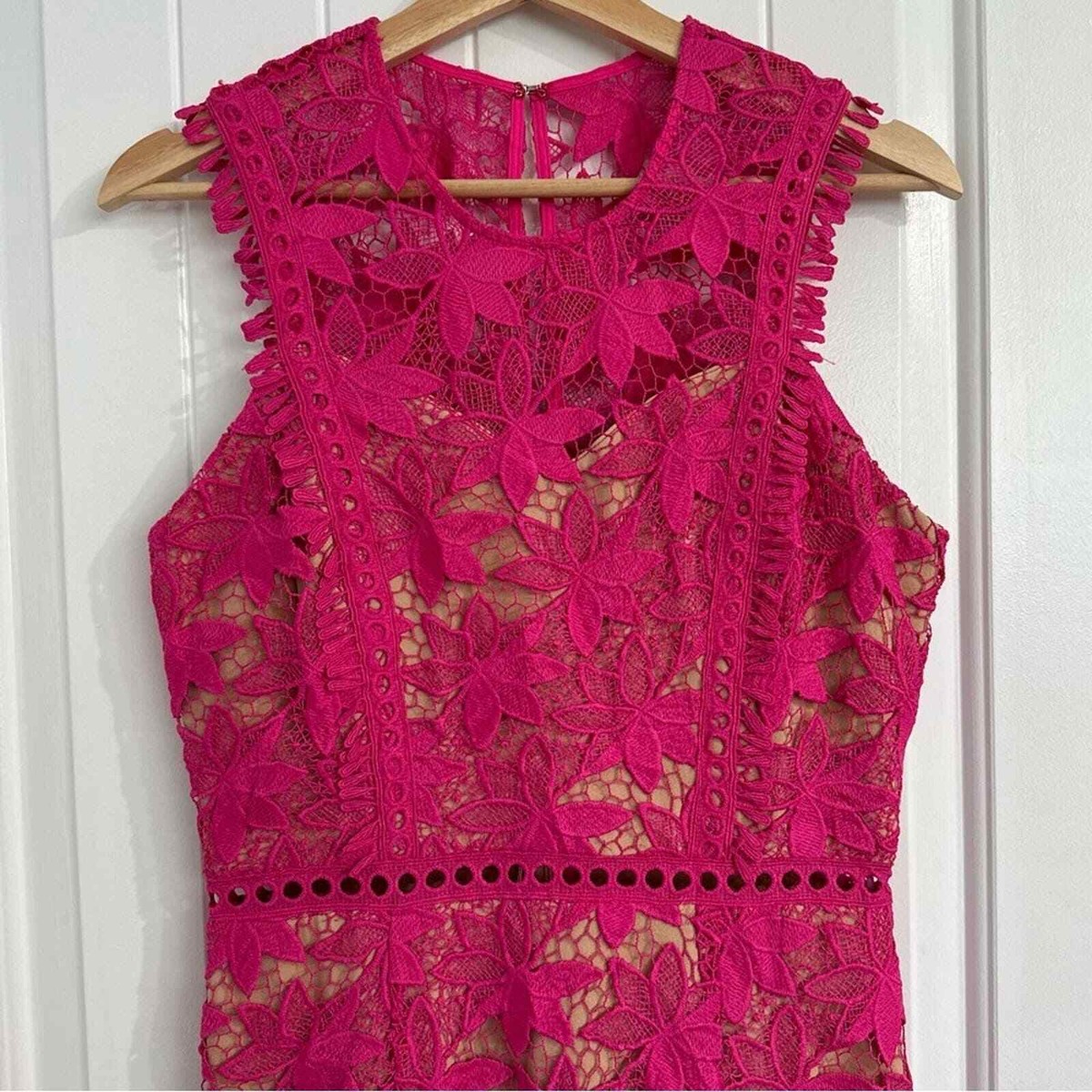 chinese dress ladies Akira Wrap Me in Lace Mini Dress | Pink