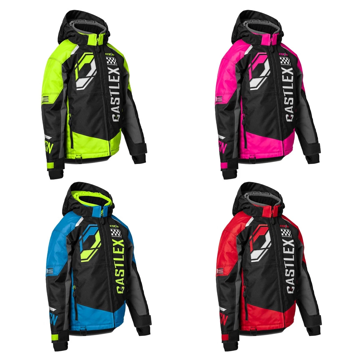 Youth Castle X Strike G5 Snowmobile Jacket Winter Coat Snow Boys Girls Kids