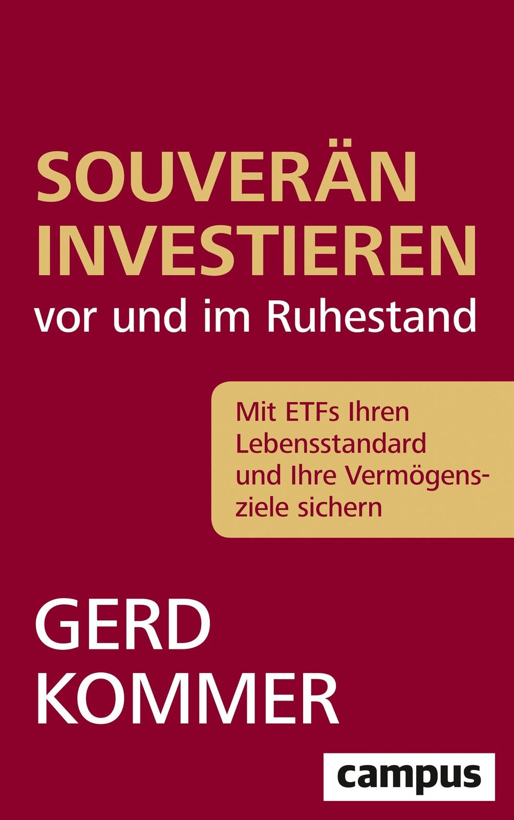 Thumbnail - Souverän Investieren Vor Und Ruhestand | Buch | 9783593512457