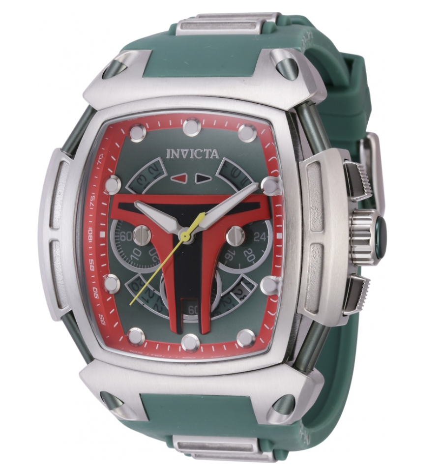 Invicta Star Wars Boba Fett Men's 53mm Limited Edition Chrono Watch 41564