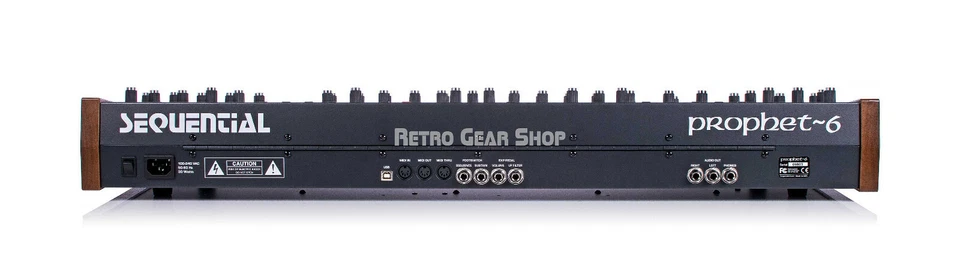 Sequential Prophet 6 Analog Synthesizer 6 Voice Synth - Image 3 of 4