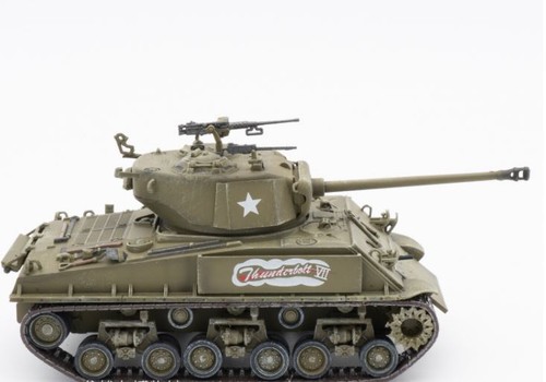 DRAGON WWII American Sherman tank M4A3E8 (76)W LIMITED EDITION 1/72 FINISHED - Picture 3 of 5