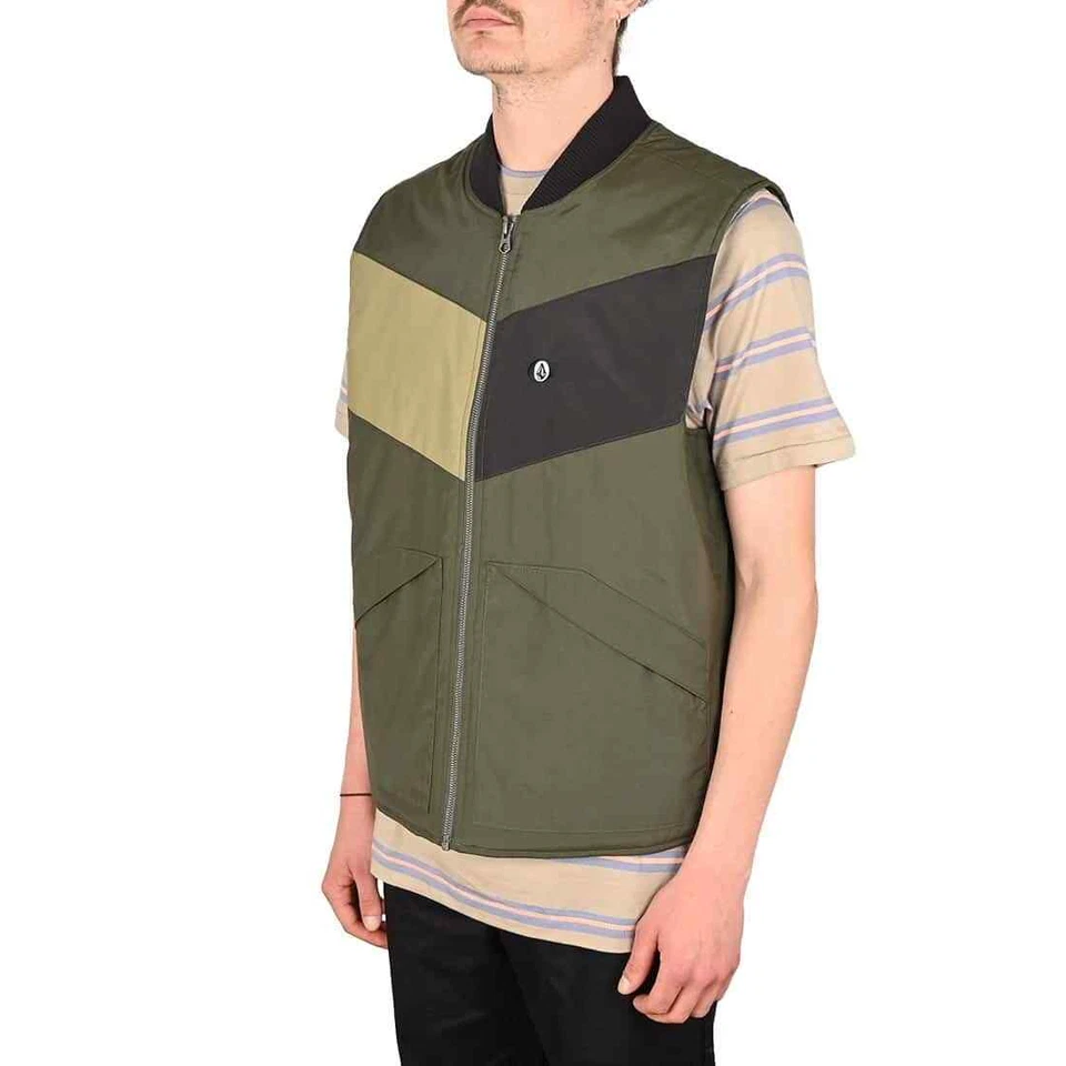 Chaleco Volcom Prysmer - Verde Escuadrón - Imagen 2 de 4