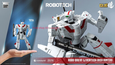 Threezero 3a Robo-Dou Vf-1j Veritech Rick Hunter 2024 20cm Mecha