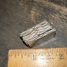 Print Block  “ 5 Ornamental Borders “ Thin Lead Blocks.