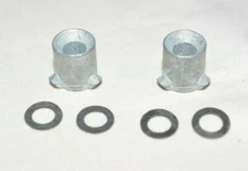 (Pair) .037" Squirter Discharge Pump Nozzle & Gaskets - Fits: Holley Carb