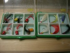 Vintage Twelve (12) Panfish Lures - Assorted Jigs & Poppers.