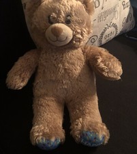 Build A Bear Happy Birthday Brown Teddy Bear Stuffed Animal Plush 16" BABW