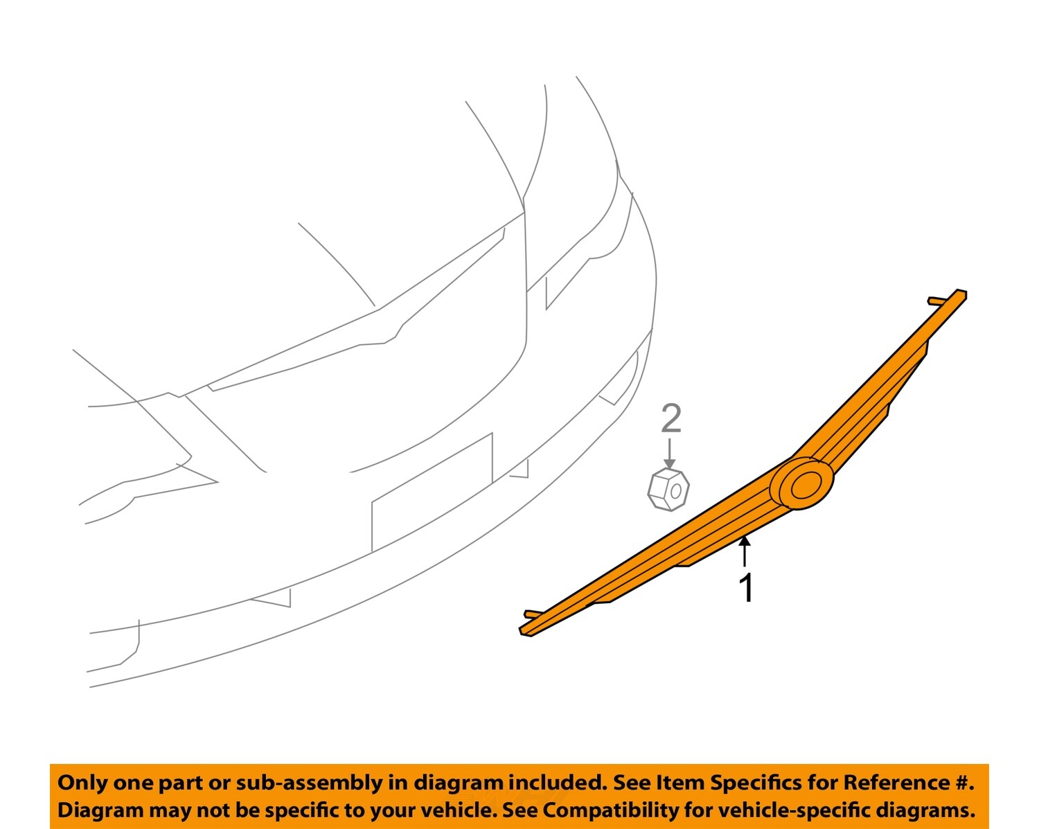 CHRYSLER OEM 07-10 Sebring Hood-Medallion 5113607AB | eBay