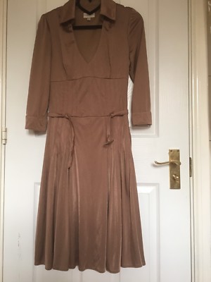 karen millen brown dress Light Uk Size 10 crafted for the woman