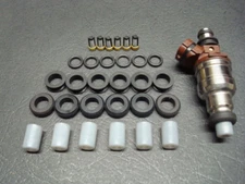 Fits Toyota 3VZE 3.0 V6 Fuel Injector Repair Kit: O-ring Pintle Cap Seal Filter 