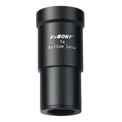 1.25 inches 5X Barlow Lens Fully Blackened Metal Multi Coated Broadband F9102A