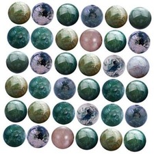 Natural Stone Beads 100pcs India Agate Round Genuine Real 8mm India Agate Green