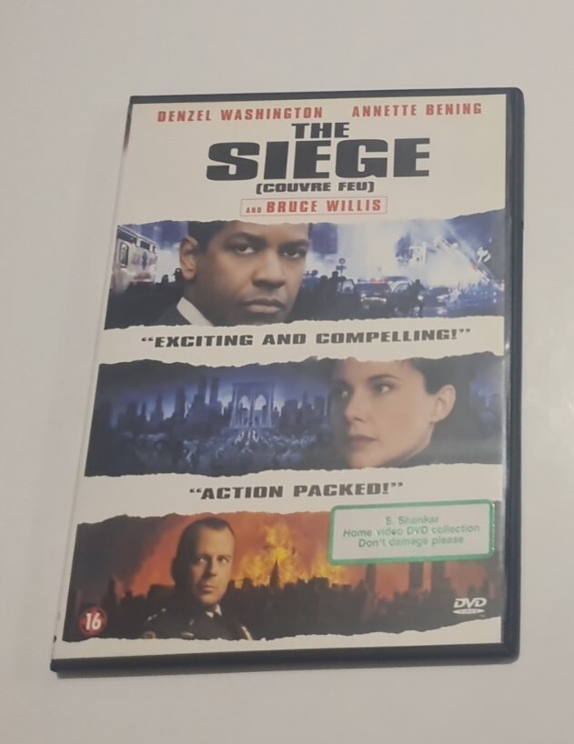 The Siege (Couvre Feu) - French Region 2 DVD - English/French/Italian Audio