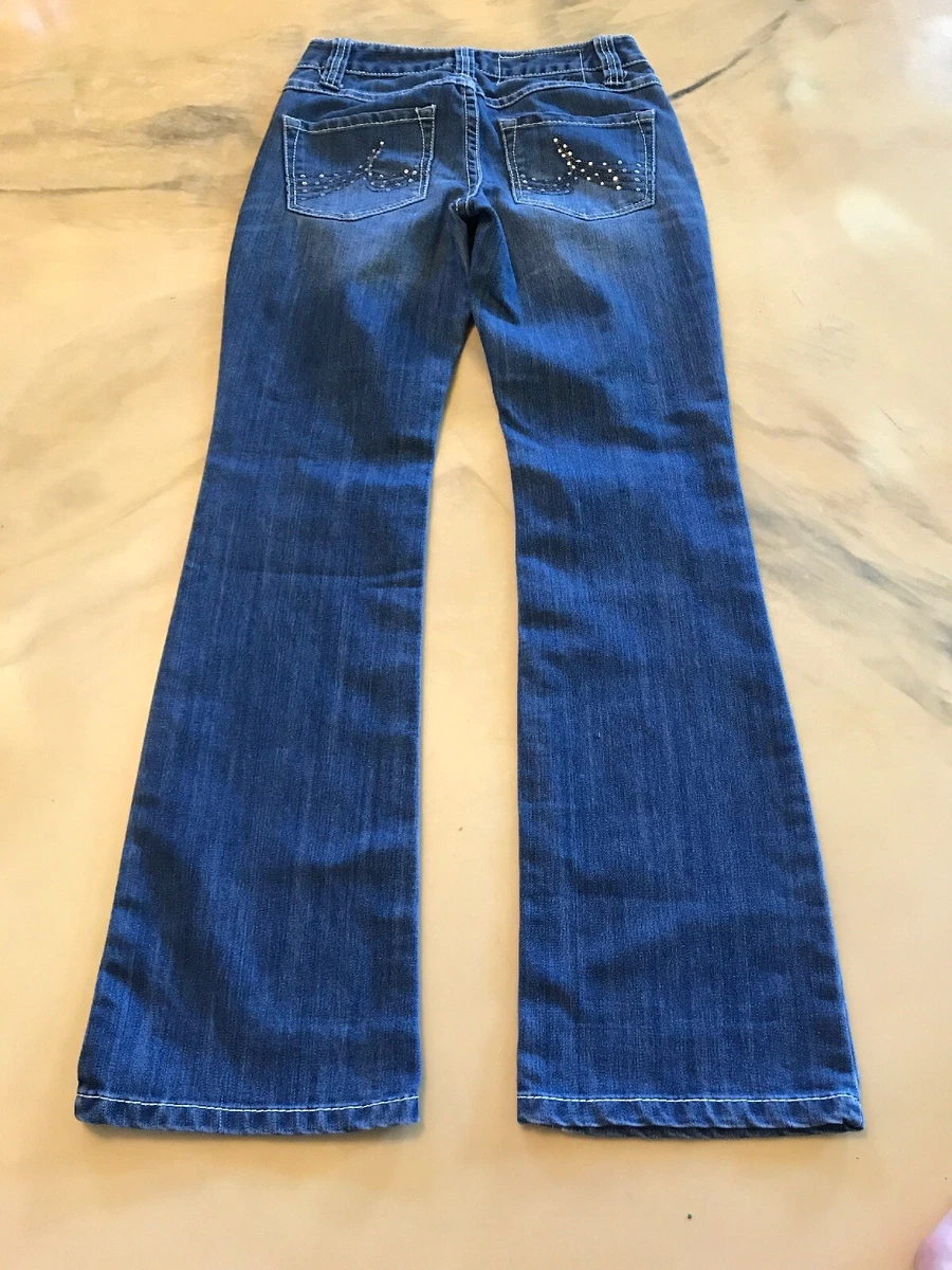 Inc Denim Jeans Size 0 Bling Sequence Pocket Design