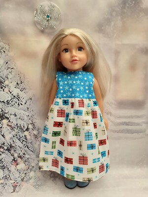 Weihnachtsfeier Outfit - passt American Girl Our Generation 18 Zoll Puppenkleidung