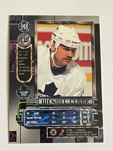 1996-97 Fleer Skybox Metal Universe NHL Hockey *Pick Your Card* - Picture 189 of 275