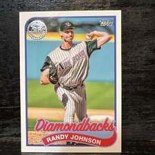 2024 Series 2 1989 Topps Baseball card #89B2-35 Randy Johnson Diamondbacks