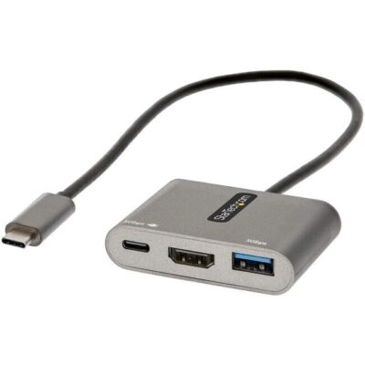 StarTech USB-C Multiport Adapter USB-C to HDMI 4K Video, USB