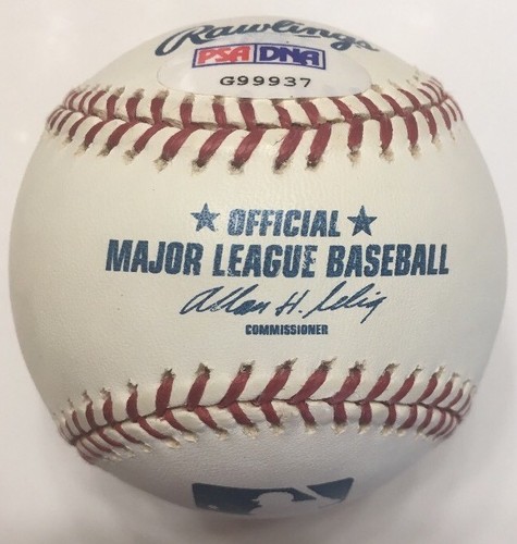 Lance Bass Signed OML Major League Baseball 'N Sync PSA/DNA Certified Auto - Picture 2 of 7
