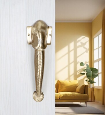 Brass Elephant Main Door Handle