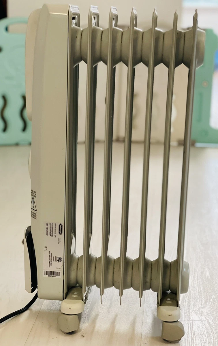Portable Oil-Filled Radiator DeLonghi EW7707CM Safe Heater 1500W ComforTemp  44387707152 | eBay