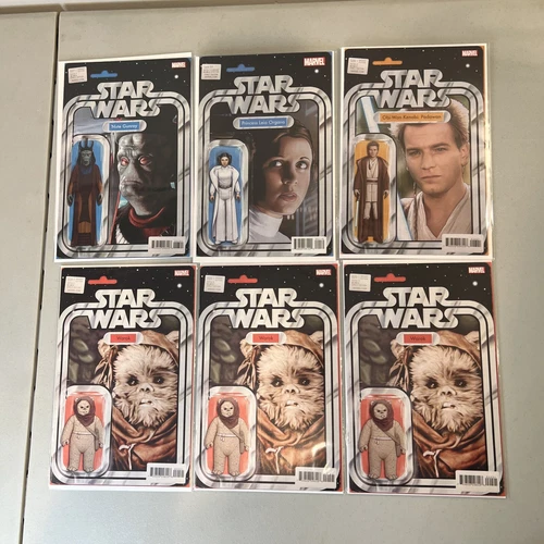 STAR WARS: PRINCESS LEIA #1 2015 (6 ACTION FIGURE VARIANT MARVEL Comics)