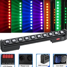 250W DMX 10LED RGBW Beam Moving Head Light Disco Party KTV Bar Club Stage Lights