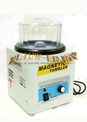 NEW MAGNETIC   JEWELRY POLISHER MACHINE FINISHER 180MM JX-185 TIME CONTROL #T5