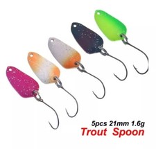 SPOON TROUT AREA 1,6 GR, CUCCHIAINI  ONDULANTI SPINNING TROTA PERSICO 