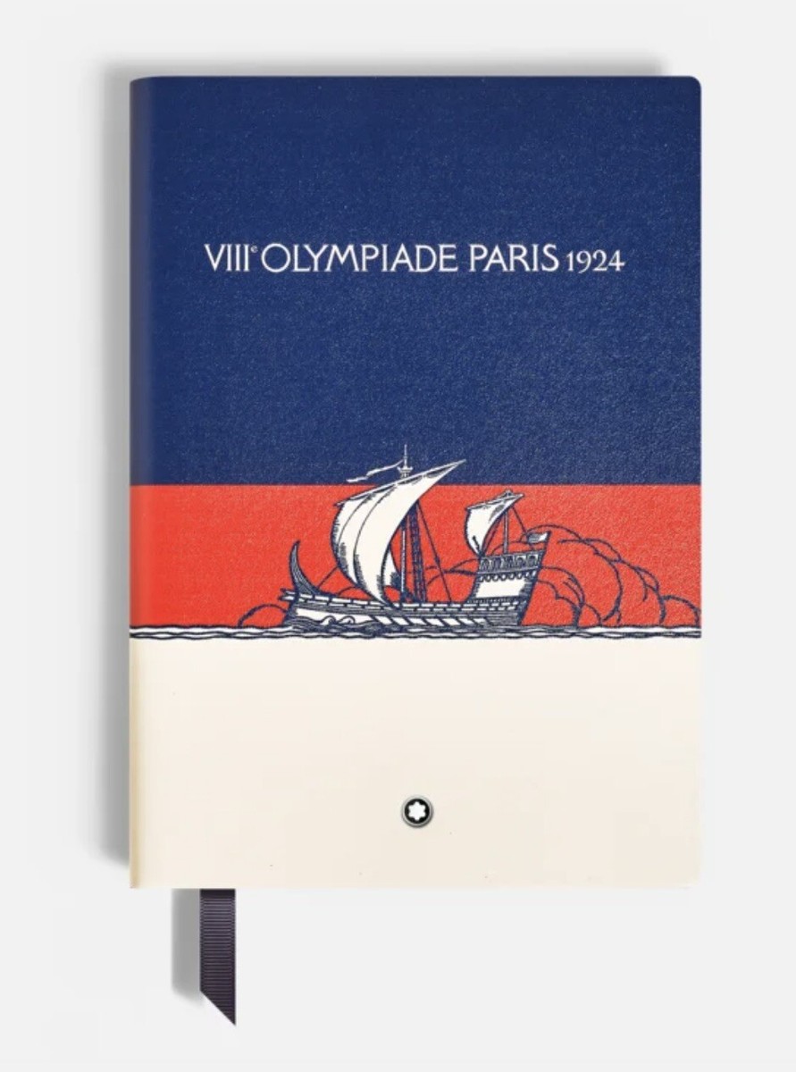 NEW MONTBLANC NOTEBOOK #146 MEISTERSTÜCK X OLYMPIC HERITAGE PARIS