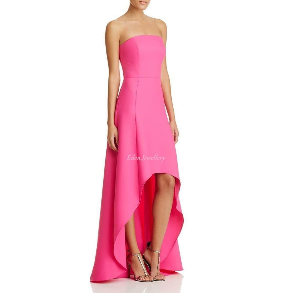 US$295 Hot Pink Fuchsia Evening Dress Party Gown Laundry by Shelli Segal US  10 | eBay UK