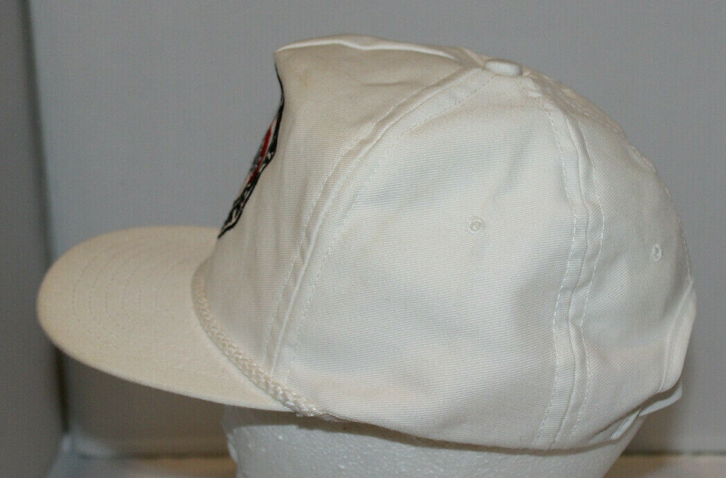 Case Loader Backhoe white baseball hat cap adjust… - image 3