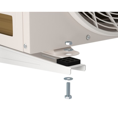 InLine® Halterung für Split Klimaanlage Außengerät oder Wärmepumpe, weiß - Bild 8 von 9