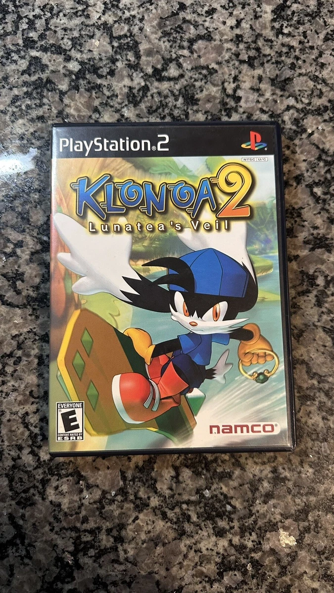 Klonoa 2: Lunatea’s Veil – PS2 – Version Loose PAL – Comme Neuf