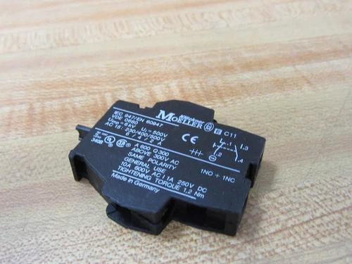 Moeller Klockner EC11 Eaton Contact Block