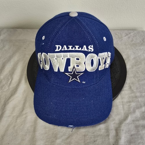 Vintage Dallas Cowboys Starter Pro Line Blue Snapback Wool Hat - Authentic Cap - Picture 2 of 11