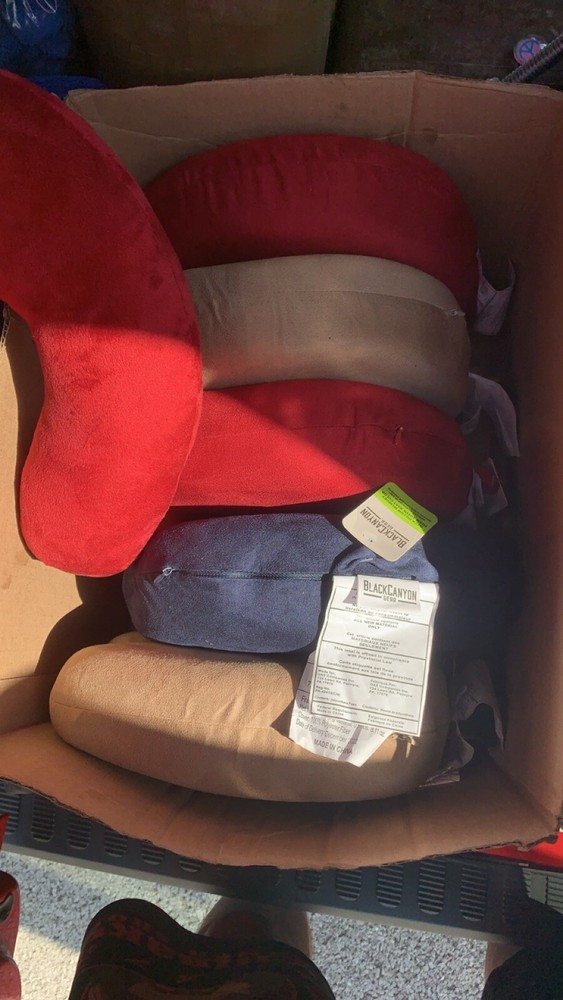 Memory foam travel pillow for neck support and comfort